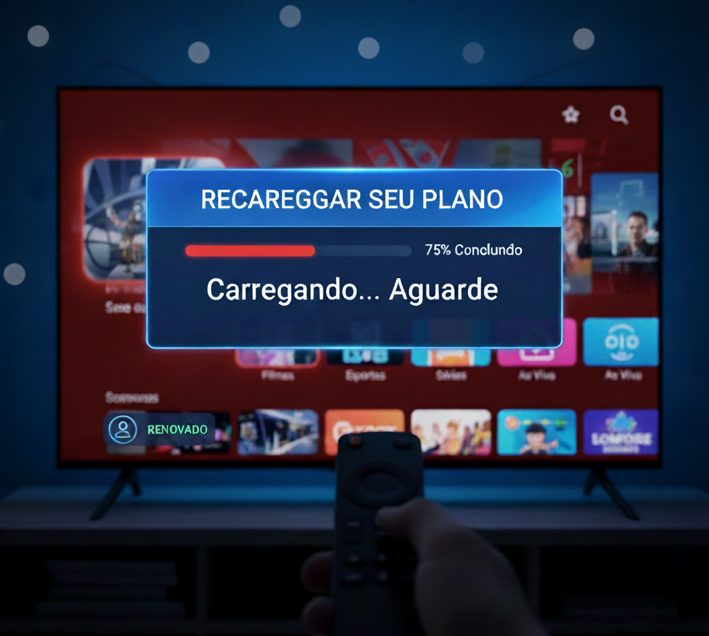 Como recarregar o unitv